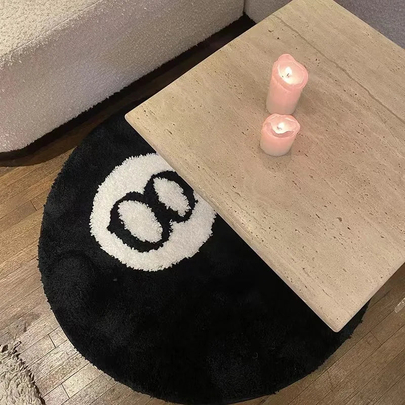 8 Ball Soft Bedroom Rug