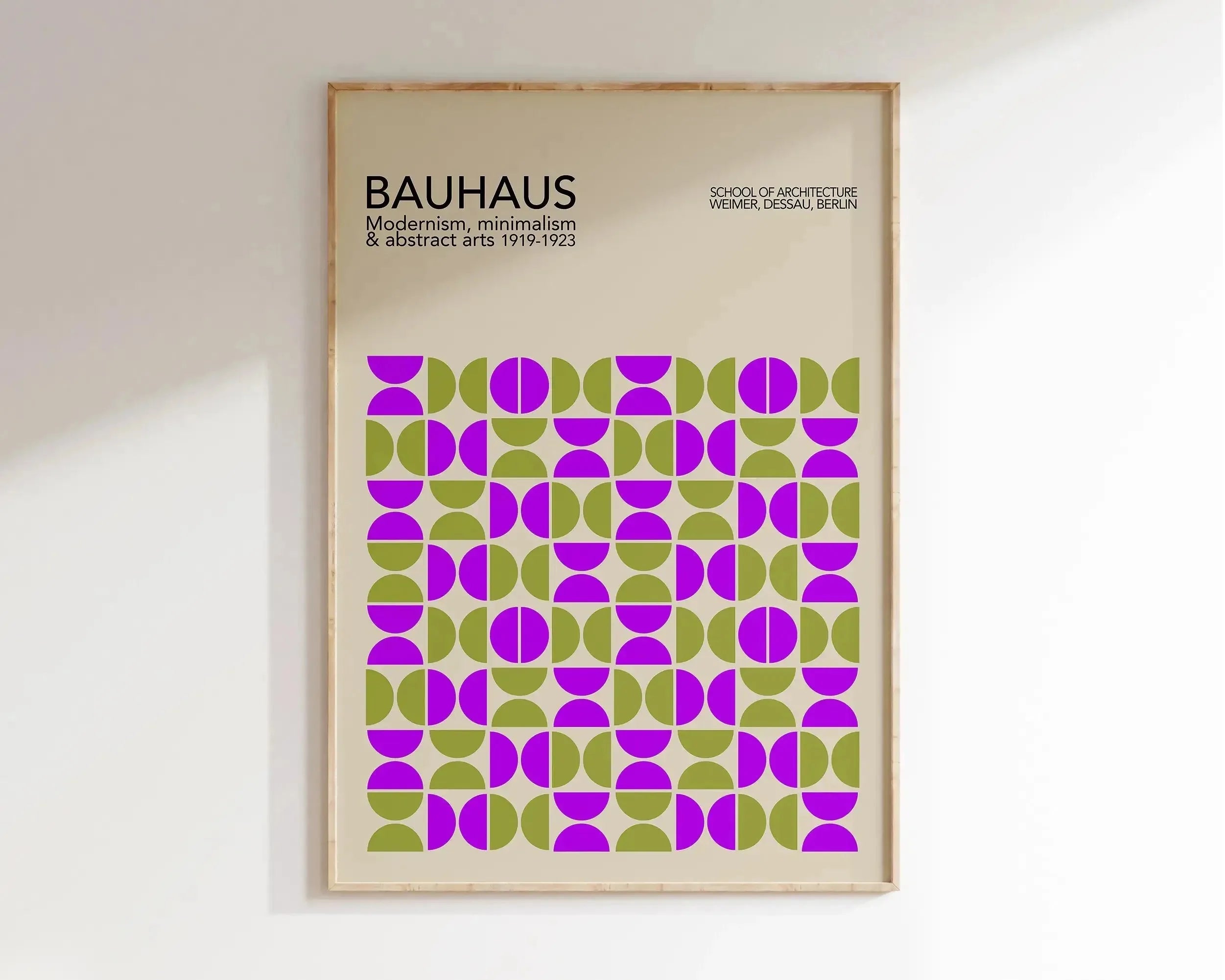 Abstract Bauhaus Posters