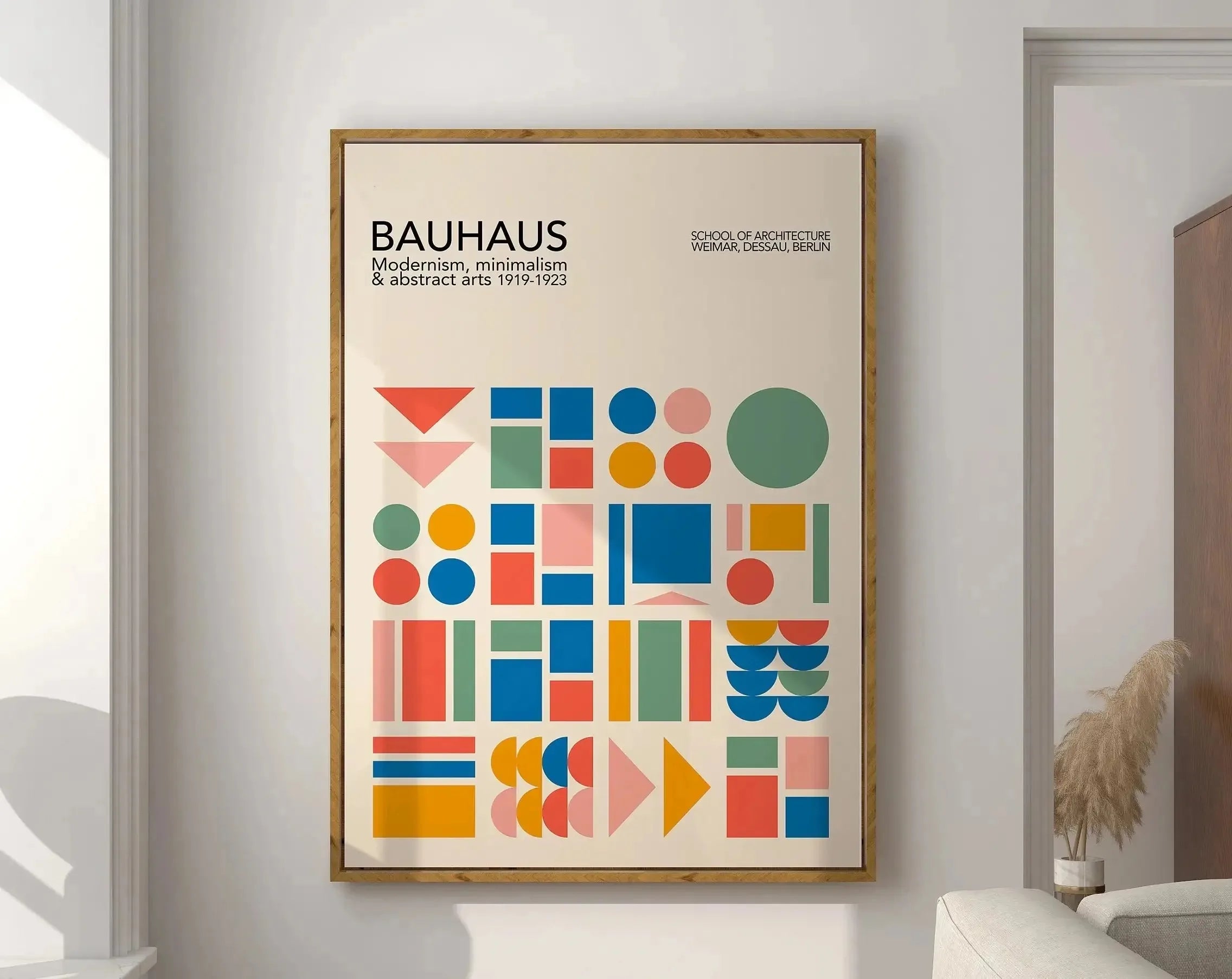 Abstract Bauhaus Posters