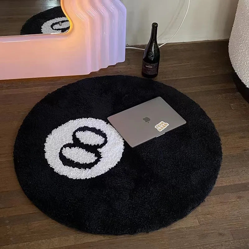 8 Ball Soft Bedroom Rug