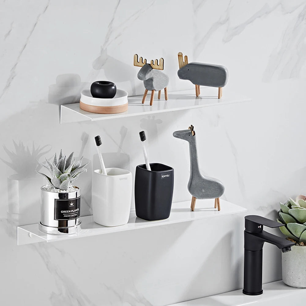 Aluminum Floating Shelves for Wall for Minimalistic Decor